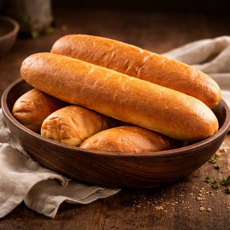 Fresh bread rolls
