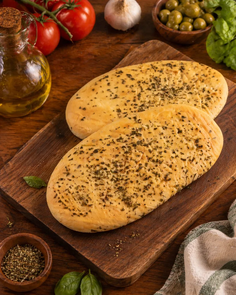 Herb flatbread